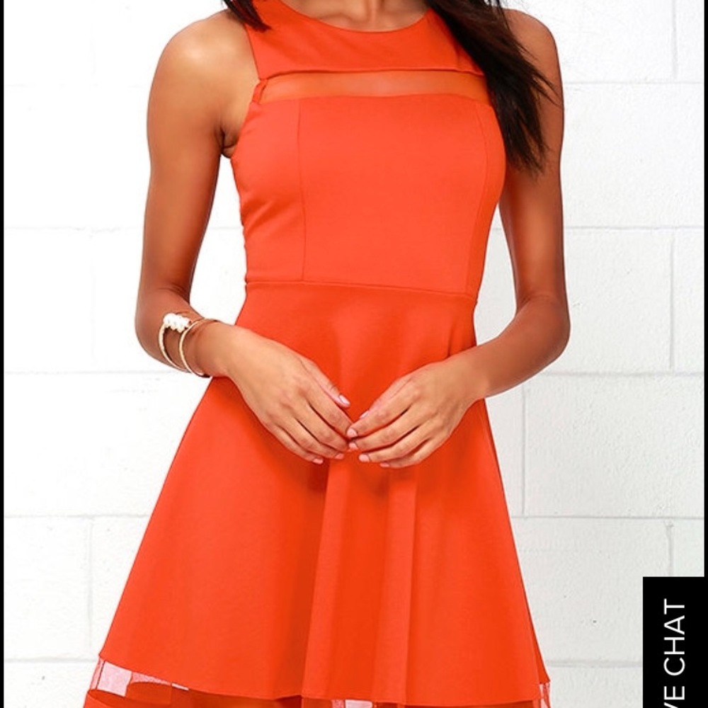 COPY - Lulus coral dress